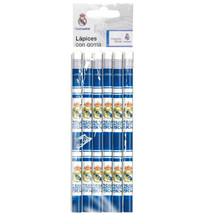 Real Madrid rad&iacute;ros ceruza (6db) GOMAS