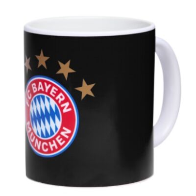 Bayern München kerámia bögre SCHWARZ STERN