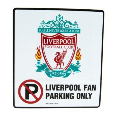Liverpool Parkoló tilos tábla