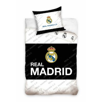 Real Madrid ágynemű paplan-és párnahuzat NEGRO