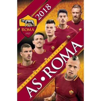 AS Roma fali naptár 2018